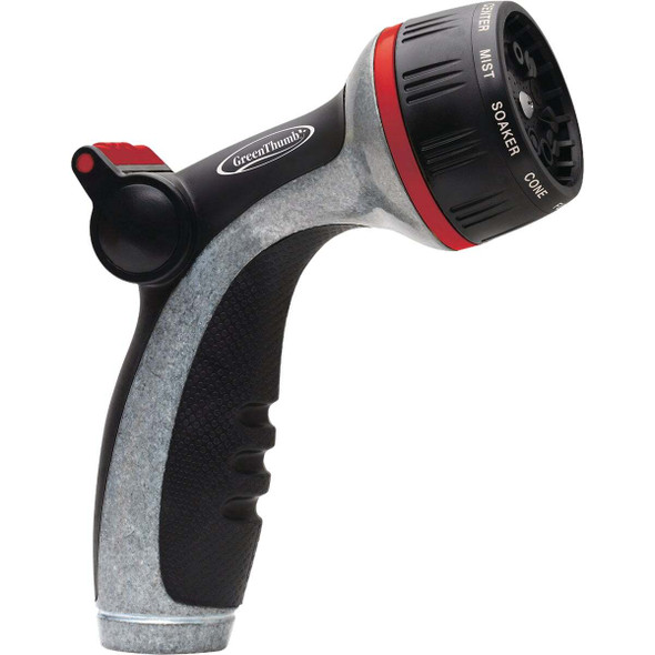 Green Thumb 10-Pattern Heavyweight Metal Spray Nozzle 20452-GTDI