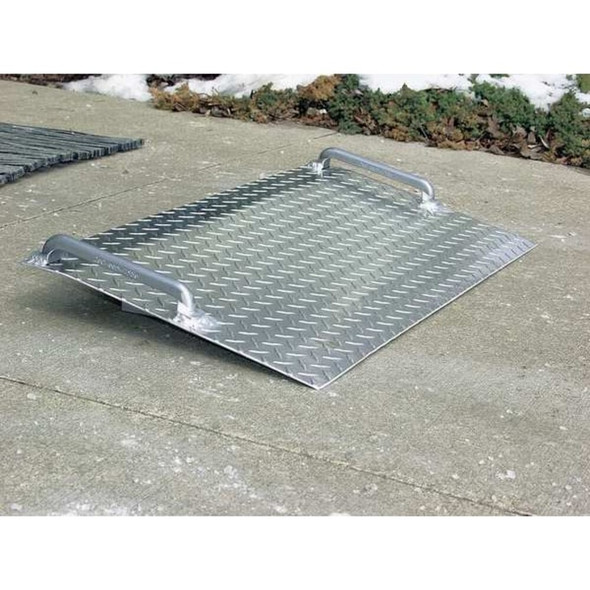 Manufacturer Varies Mini Dockplate,Aluminum,500 lb,18 x 24In AMD-2418
