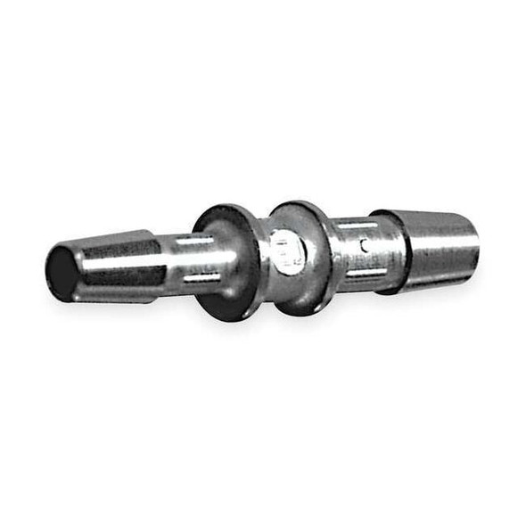Eldon James 5/16" x 1/4" Barbed 316L SS Reducing Coupler Sch 10 C5-4SS