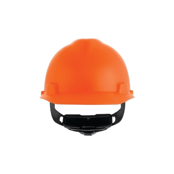 V-Gard® Cap-Style Hard Hat with Fas-Trac® III Suspension, Matte, Orange