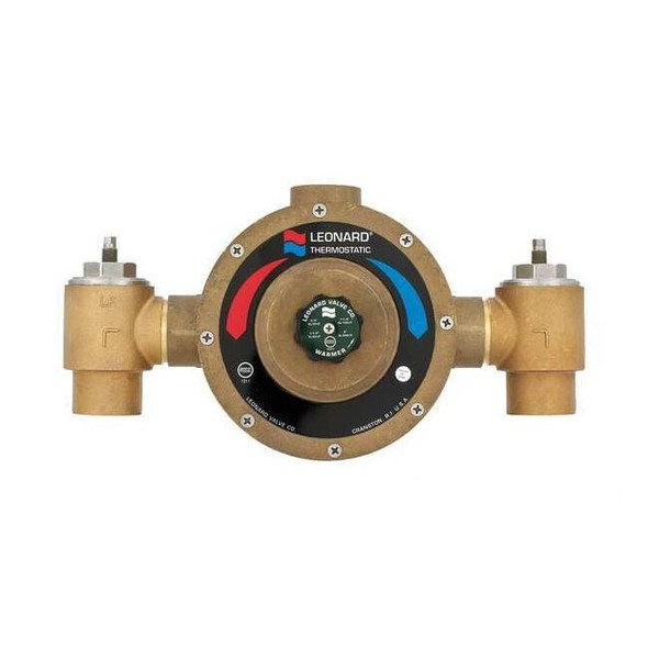 Leonard Valve Mixing Valve,Lead Free Bronze,139 gpm LV-985-SW-LF-RF