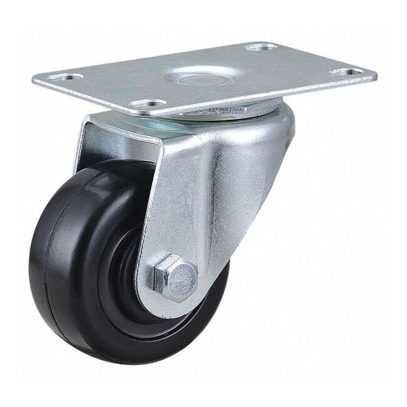 Manufacturer Varies Plate Caster,2-1/2" Wheel Dia.,70 ShoreD 435X95