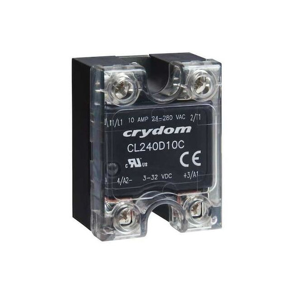 Crydom Solid State Relay, 1 Phase, Screw Clamp, Panel, Triac CL240A10C