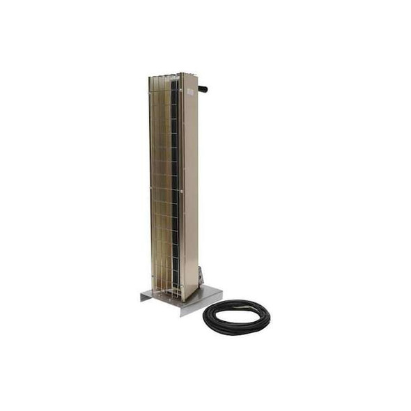 Fostoria Portable Heater, 1 Phase, Aluminum, 480V AC P31-FSP-1