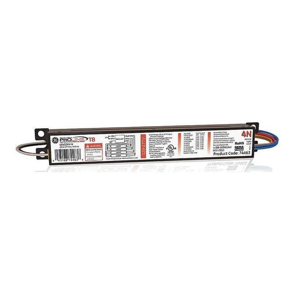 Current GE LIGHTING 110 to 113 Watts, 4 Lamps, Electronic Ballast GE432MAX-G-N