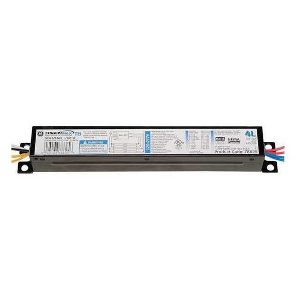 GE LIGHTING 96 to 97 Watts, 4 Lamps, Electronic Ballast