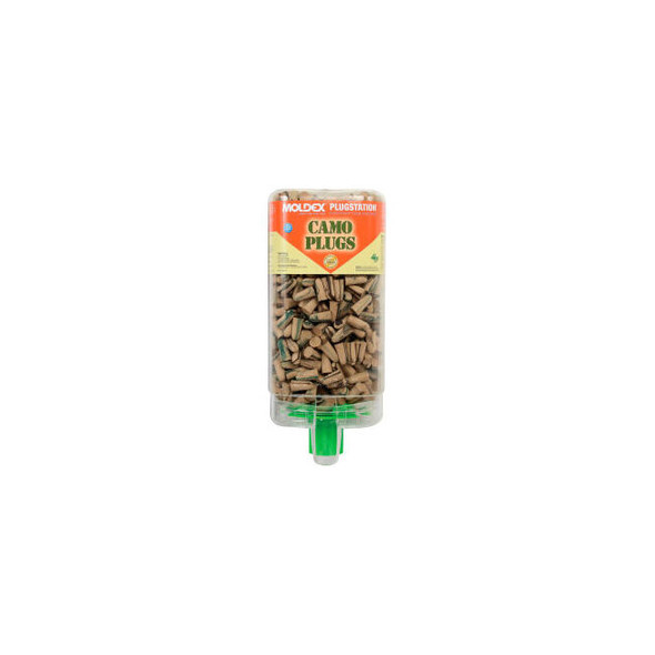 Moldex 6648 Camo Plugs PlugStation Earplug Dispensers 500 Pairs/Dispenser