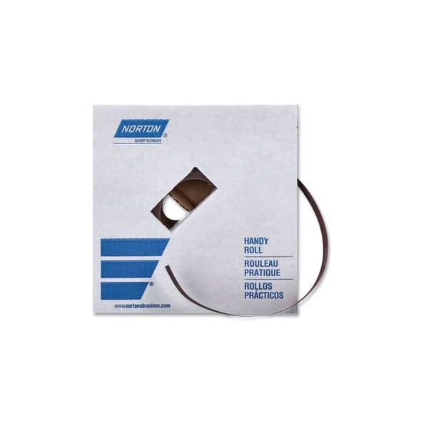 Coated Handy Rolls, 1 in x 50 yd, 100 Grit