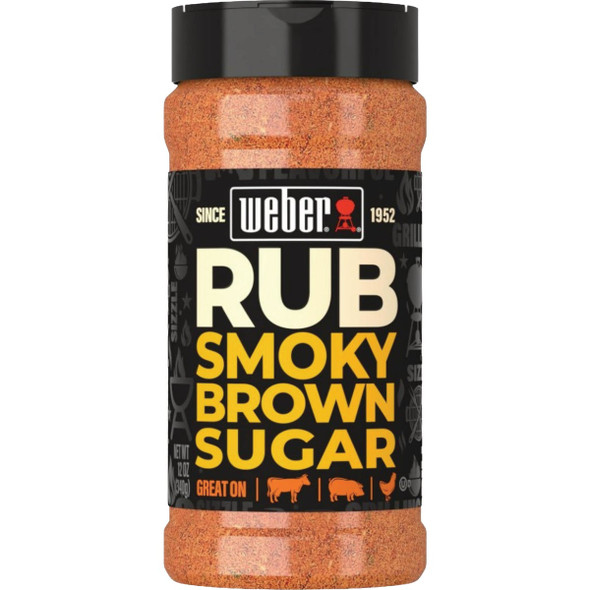 Weber 12 Oz. Smokey Brown Sugar Rub 1112207