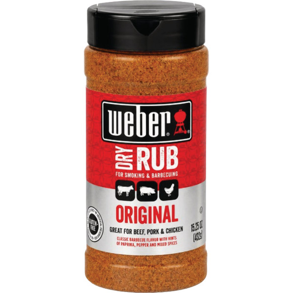 Weber 15 Oz. Original Smoke Dry Rub 2011432