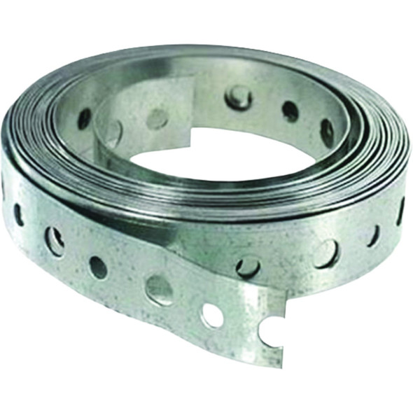Oatey 3/4 In. x 10 Ft. 22 Ga Galvanized Steel Pipe Hanger Strap 33251