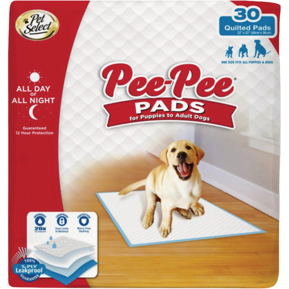 Four Paws Pet Select 22 In. x 22 In. Pee Pee Pads (30-Pack) 100519797