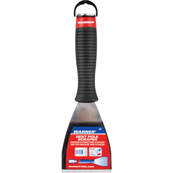 Warner 3 In. Easy Reach Bent Scraper with Threaded Handle 397 774083