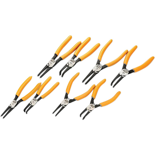 8 PC. SNAP RING PL SET 7" & 9" INT/EXT 89702
