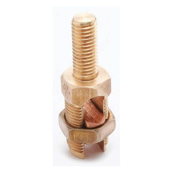 Burndy Bolt Connector,Copper,Overall L 3.93in K2C28B1