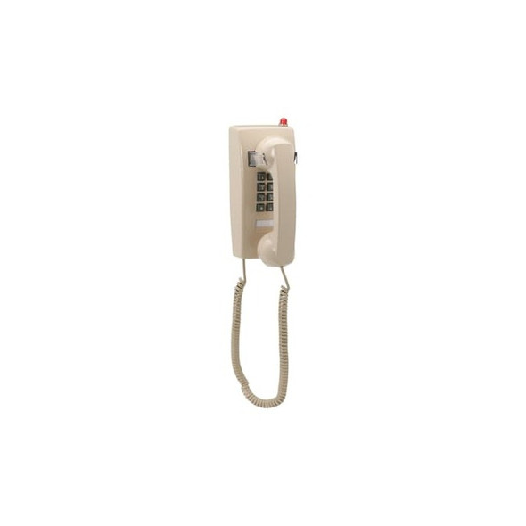 Manufacturer Varies Standard Wall Phone,Beige,Msg Indicator T-25 CRM w/MW