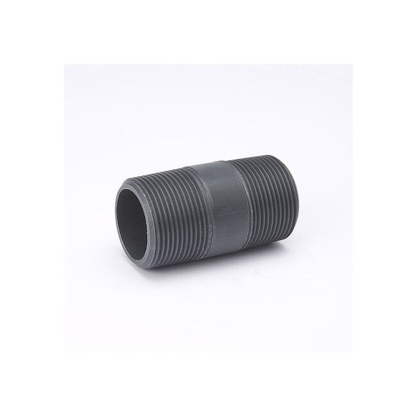 Manufacturer Varies PVC NIPPLE,Gray,PVC 506-025