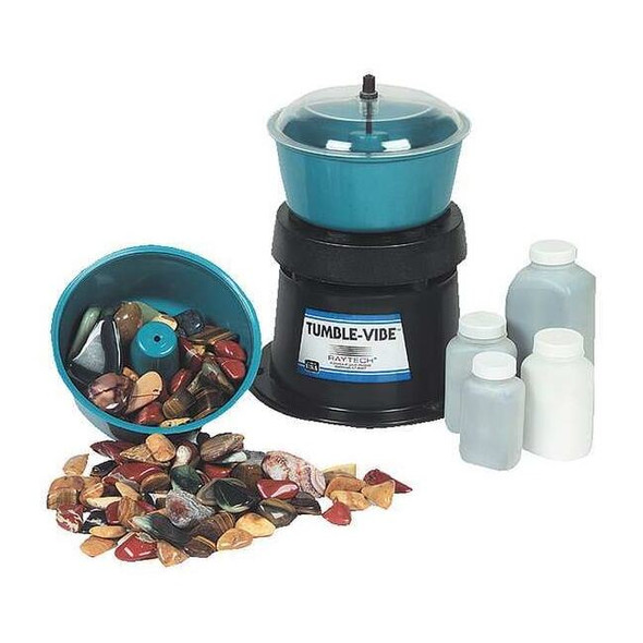 Raytech Vibratory Tumbler System,0.05 cu.ft. 23090R