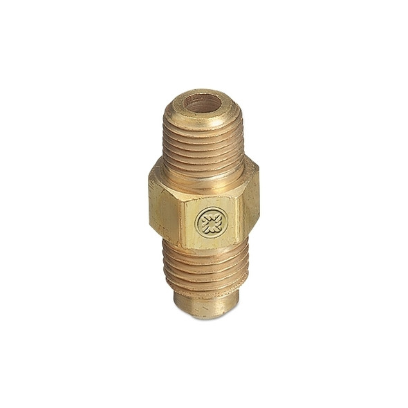 Brass SAE Flare Tubing Connections, Adapter, 500 PSIG, CGA-440 to 1/2 in NPT(M)