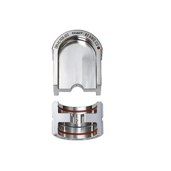 Milwaukee Tool EXACT No. 2 Copper 12T U-Style Die 49-12-U002C
