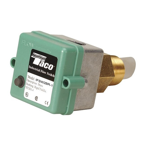 Taco 1" 2 SPDT Flow Switch 24/125/250VAC 1500 gpm IFSW2BR-1
