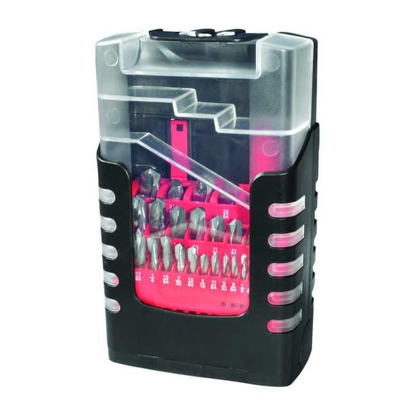 Manufacturer Varies Screw Machine Drill Set,15pc,Carbide 460-000015B
