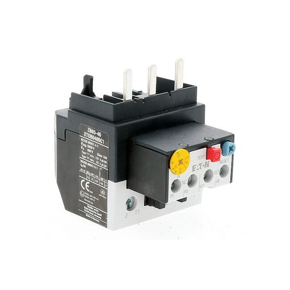 Eaton Cutler-Hammer OverloadRelay, IEC, Thermal, Auto/Manual XTOB040DC1