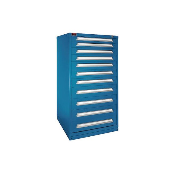 Lyon ModDrwrCab,59.25"x30"x28",Blue,11Drwr X6M683030000FIL