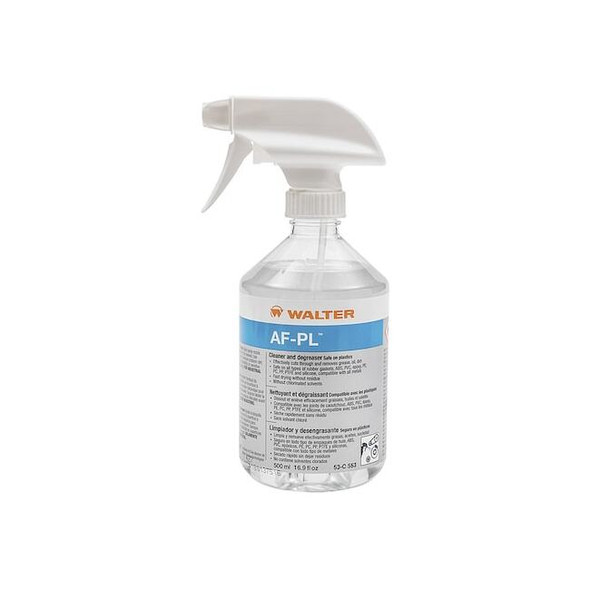 Walter AF-PL Cleaner/Degreaser, 16.9 oz Spray Bottle 53C553