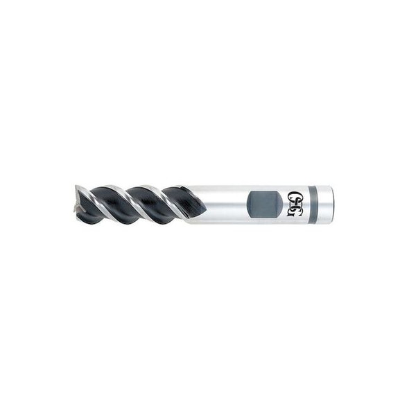 Osg Sq. End Mill,Single End,Pow Met,3/4" 6603100