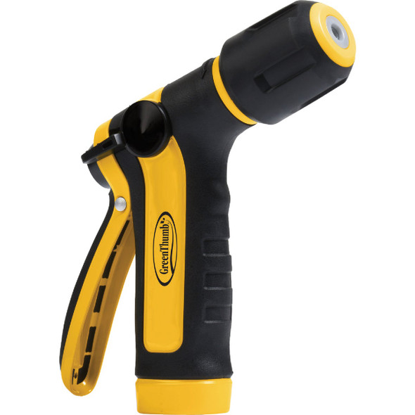 Green Thumb 2-Pattern Rear Trigger Metal Hose Nozzle 15698GT