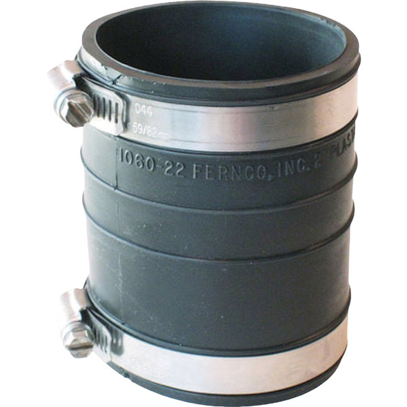 Fernco 2 In. Plastic Socket Coupling P1060-22