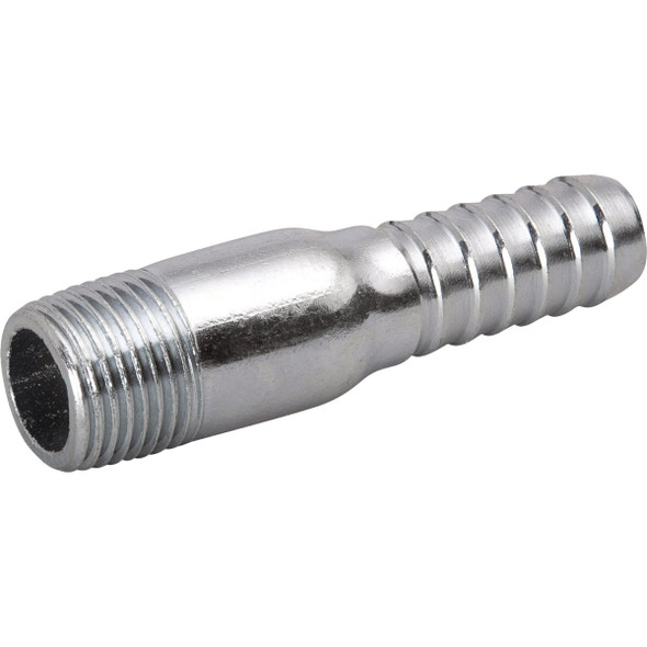 B&K 3/4 In. BARB x MIP Galvanized Steel Coupling 57543