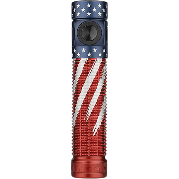 Dual-Switch EDC Flashlight Stars & Stripes OLBATON4PROSS