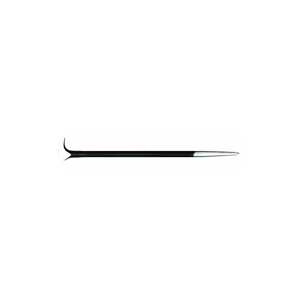 Ladyfoot Pry Bar, 12", 7/16" Stock, Right Angle Chisel/Straight Tapered Point