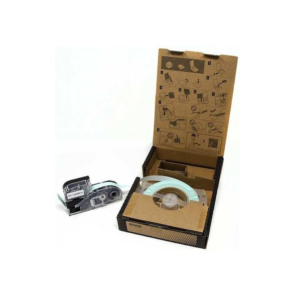 Epson ContinuousLabelStock,White,Gloss,3/4inW 60YR24