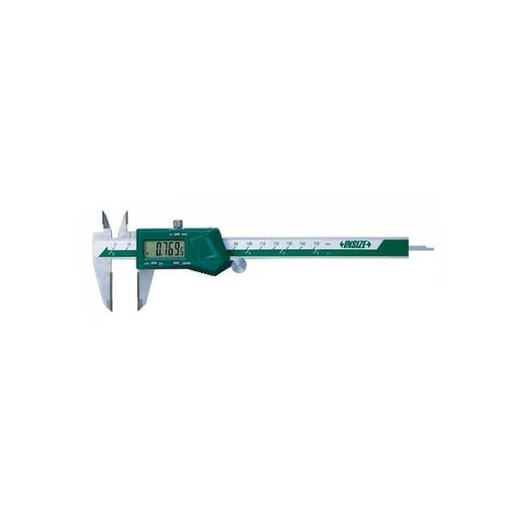 Insize Digital Caliper,SS,0-12"/0-300mm Range 1110-300A