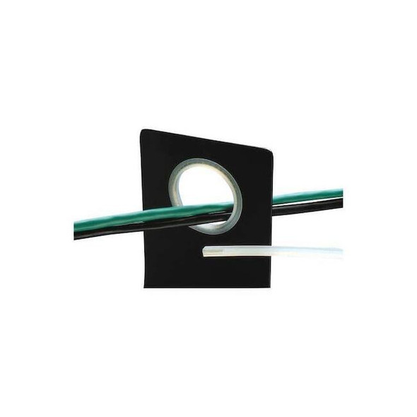 Panduit Grommet Edging,0.099" Thick,Blk,100ft L GES99F-A-C0