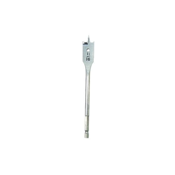 SPEEDBOR Speedbor Flat Bit, 11/16 in Dia. Pack of 6