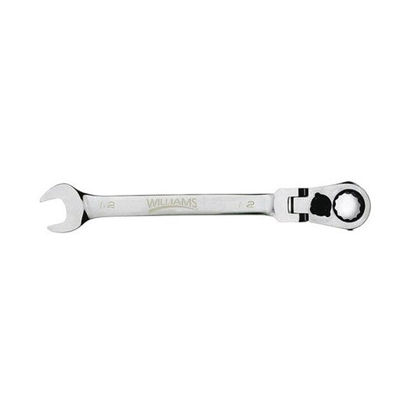 Williams Ratcheting Combo Wrench,Flex-Head,9mm JHW1209MRCF