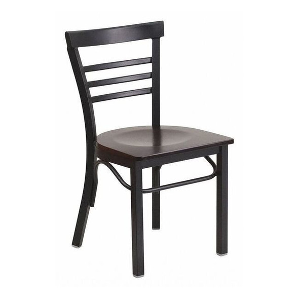 Hercules Restaurant Chair, 17 in W 19-1/2" L 31-3/4" H