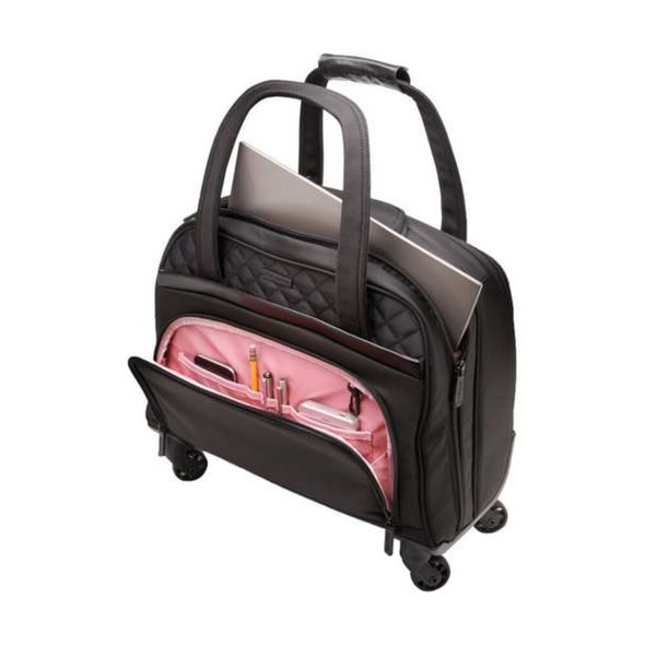 Kensington Rolling Laptop Case,Black,17 1-2" H K60380WW