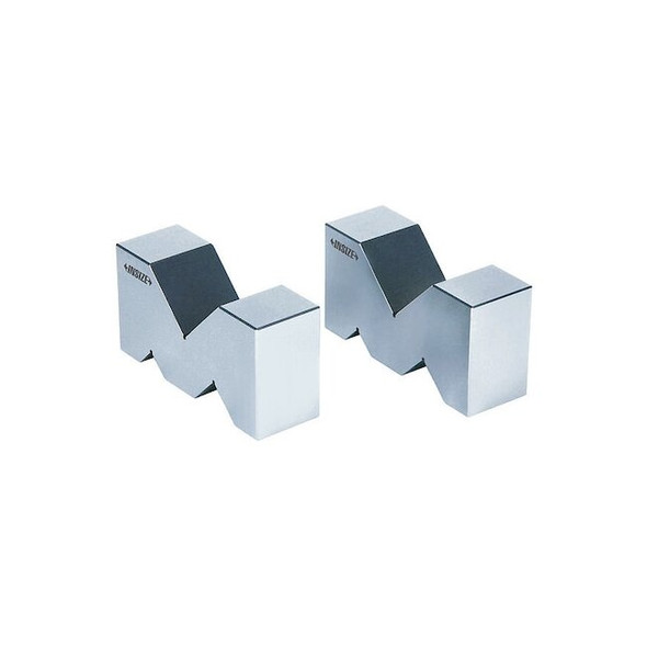 Insize V-Block Set,V Block Shape,Hardened Steel 6887-2