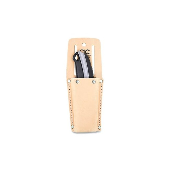Knife Sheath, Top Grain Leather, for 2-1/2 in W Belt