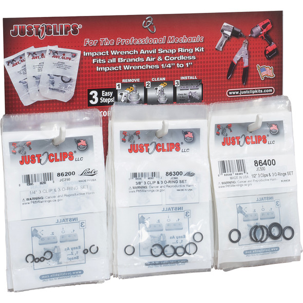 JCSRD JC 5X1/4 12X3/8 12X1/2 3 Hook CB 87050
