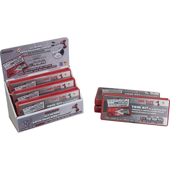 JCCD Pro Tool Kit 6pc CB Display 87190