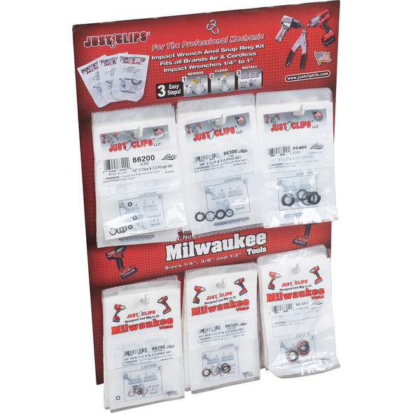 JCMCTSRD JC + MKE 6x10 6 Hook CB Display 87200