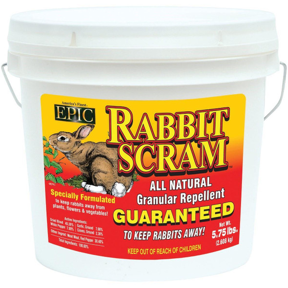 11060 Rabbit Scram 6 Lb. Granular Organic Rabbit Repellent