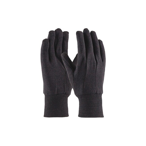 Pip Cotton Jersey Glove,Brn,Reg Wt.,Men,PK12 95-808