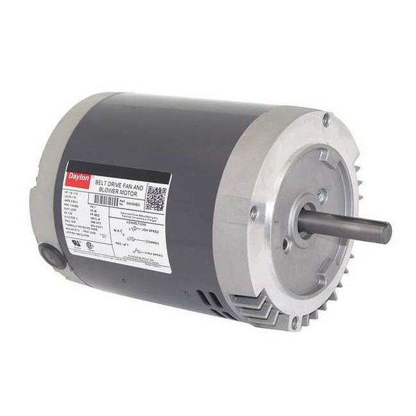 Dayton Belt Drive Mtr, SplitPh, ODP, 1/6HP, 1140rpm 6XH54